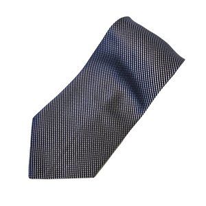 WEATHERPROOF Dark Blue Textured 100% Silk Tie | 57.5" | Men's, Classic, Work